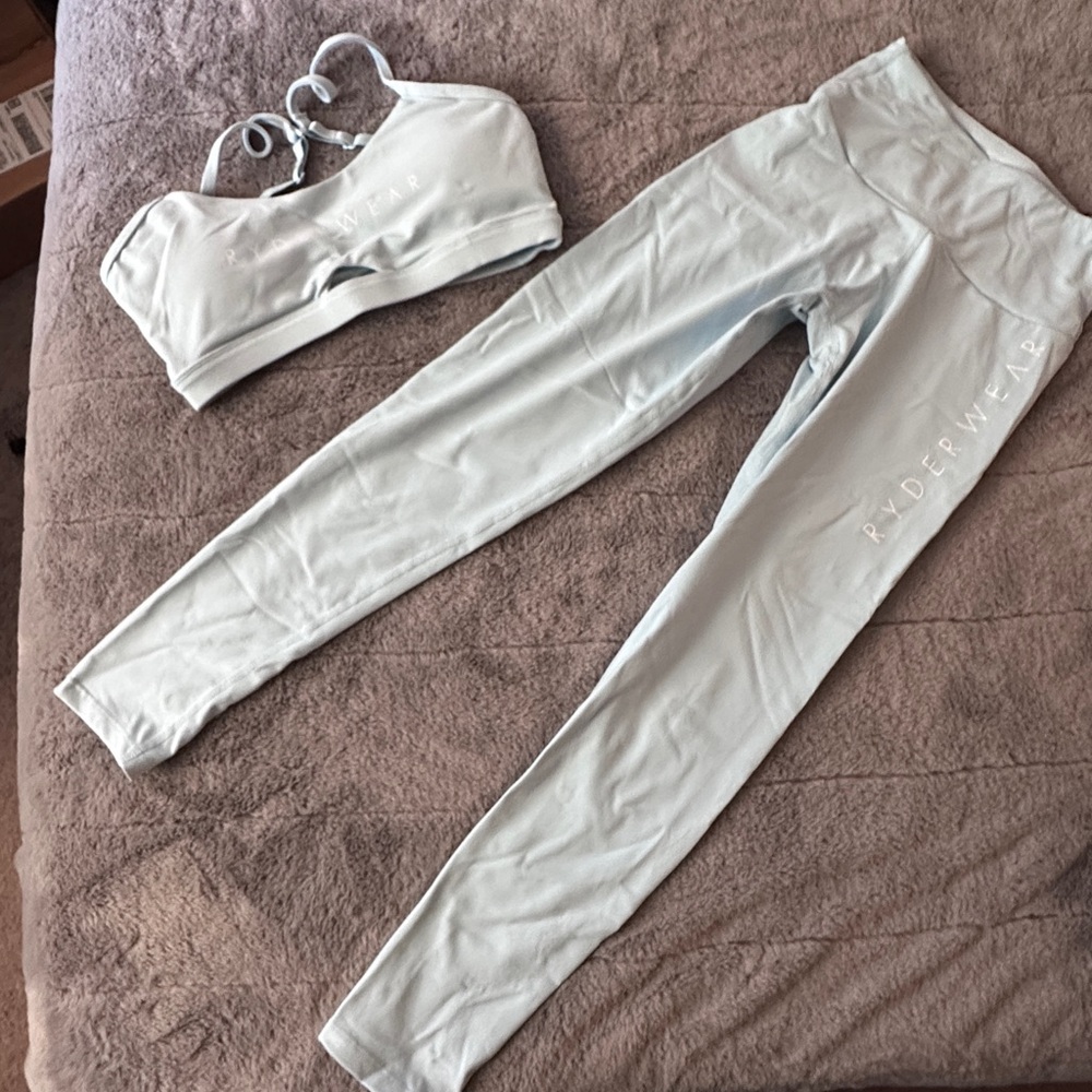 Ryderwear Baby Blue Workout Ensemble